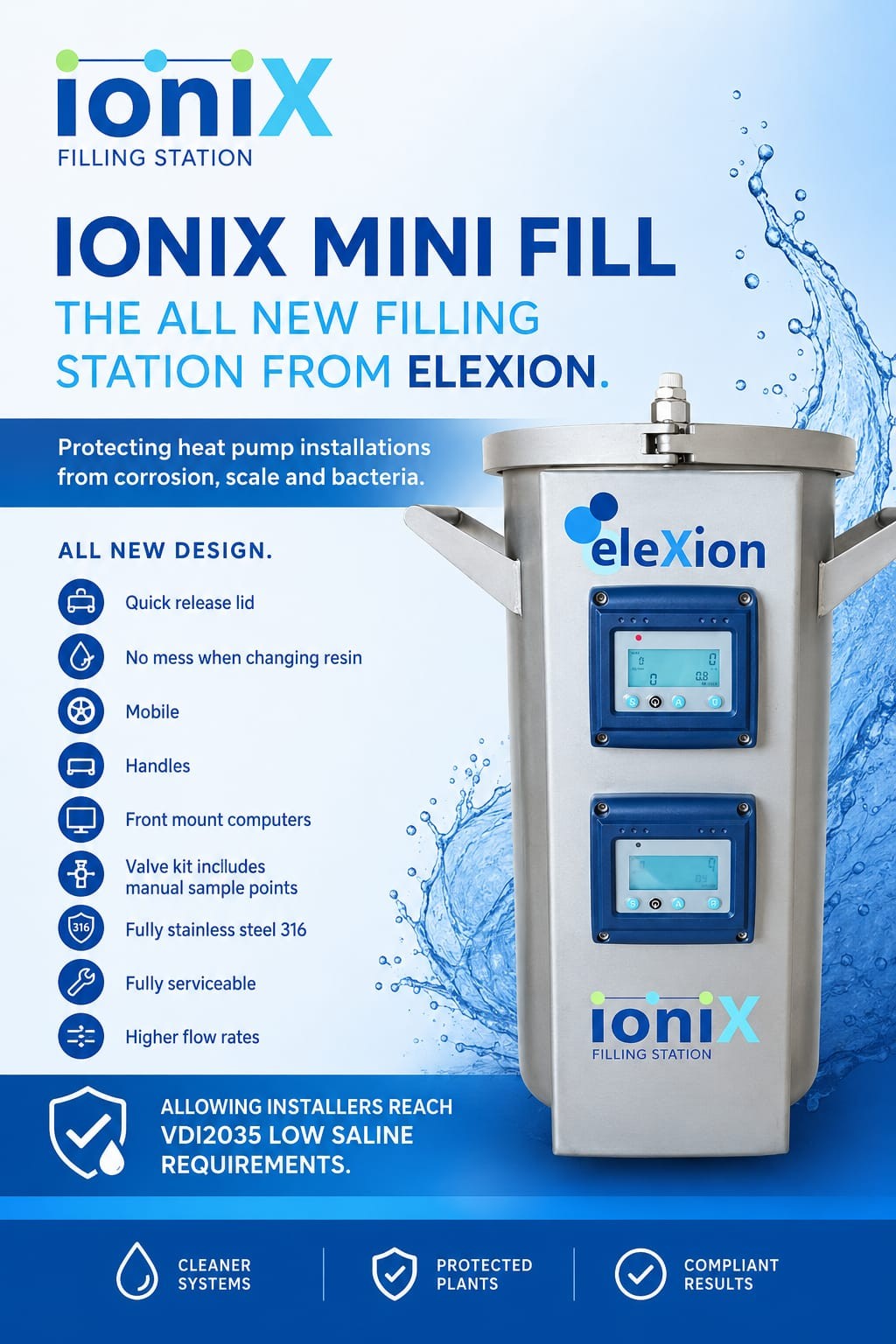 IONIX MINI FILL (mobile filling unit) VDI2035